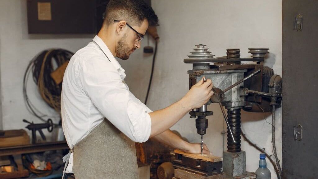 5. Make a Dust Channel for Accurate Drilling